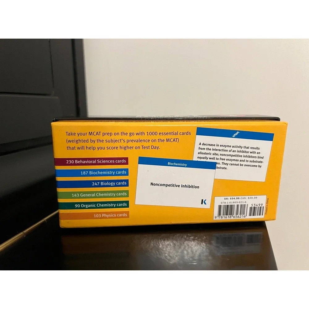 Kaplan MCAT‎ Flashcards - 3rd Edition